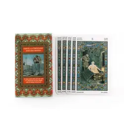 10,3 * 6 cm Tarot Tysiąc I Jednych Noc Talia Tarota Zabawne Wróżenie Tarot Dla Początkujących