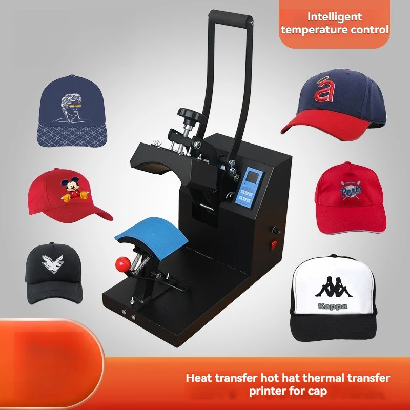 

Heat Transfer Printing Hat Baking Machine, Hat Hot Stamping Label Printing Logo Trademark Sun Hat Baseball Cap Heat Sublimation