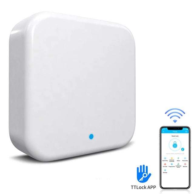 G2 wifi 2.4G Hub Gateway for TTlock APP WiFi Converter for Remote Control fingerprint Smart Door Lock