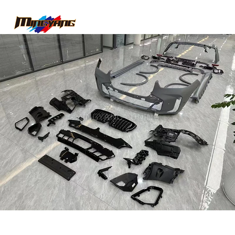 تعديل جديد وصول PP البلاستيك 2024 M التقنية تصميم سيارة الوفير اكسسوارات بوديكيت ل X5 G05 LCI ترقية إلى MT طقم الجسم #3