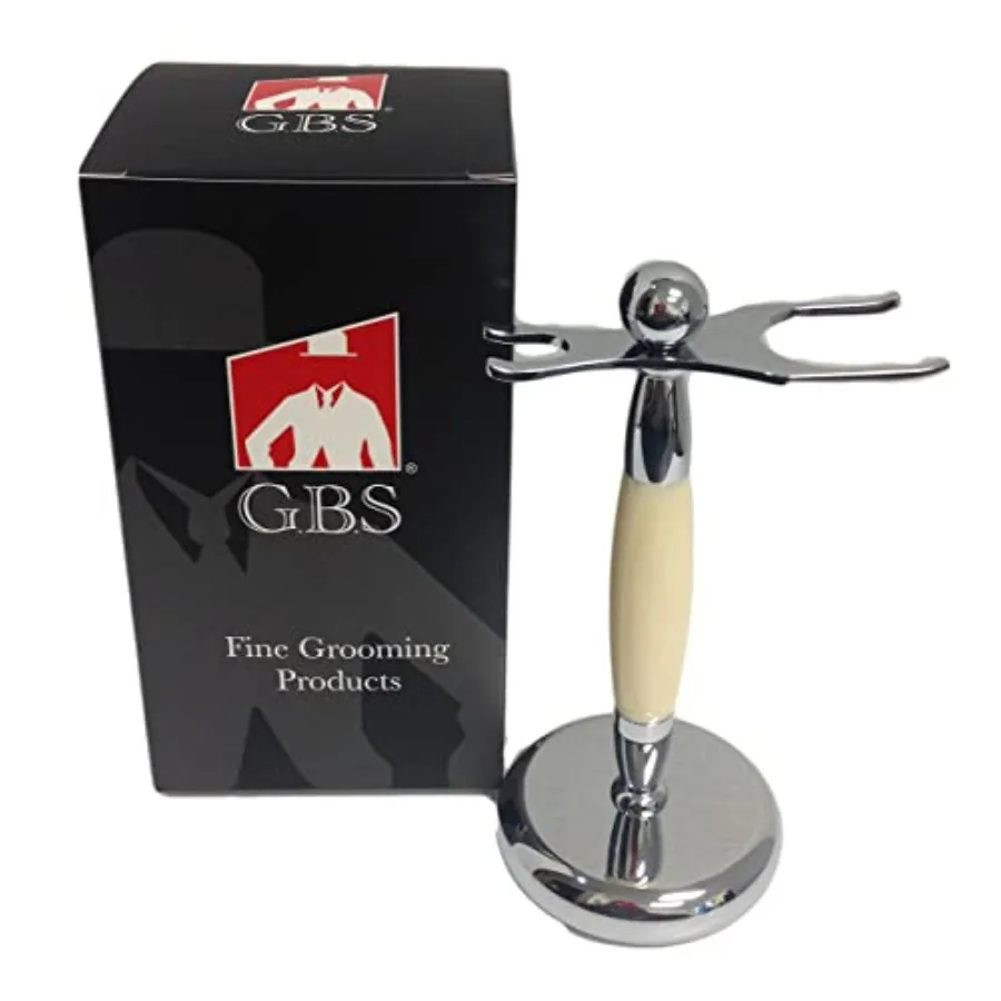 

Dual Stand for Razor and Brush Professional Deluxe Stand, Ivory
