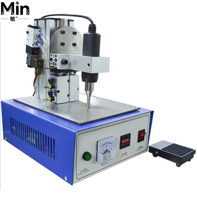 Mini 1200W Portable Ultrasonic Spot Welder Non-woven Fabric Mask Ear Cord Welding Machine Tool Accessories