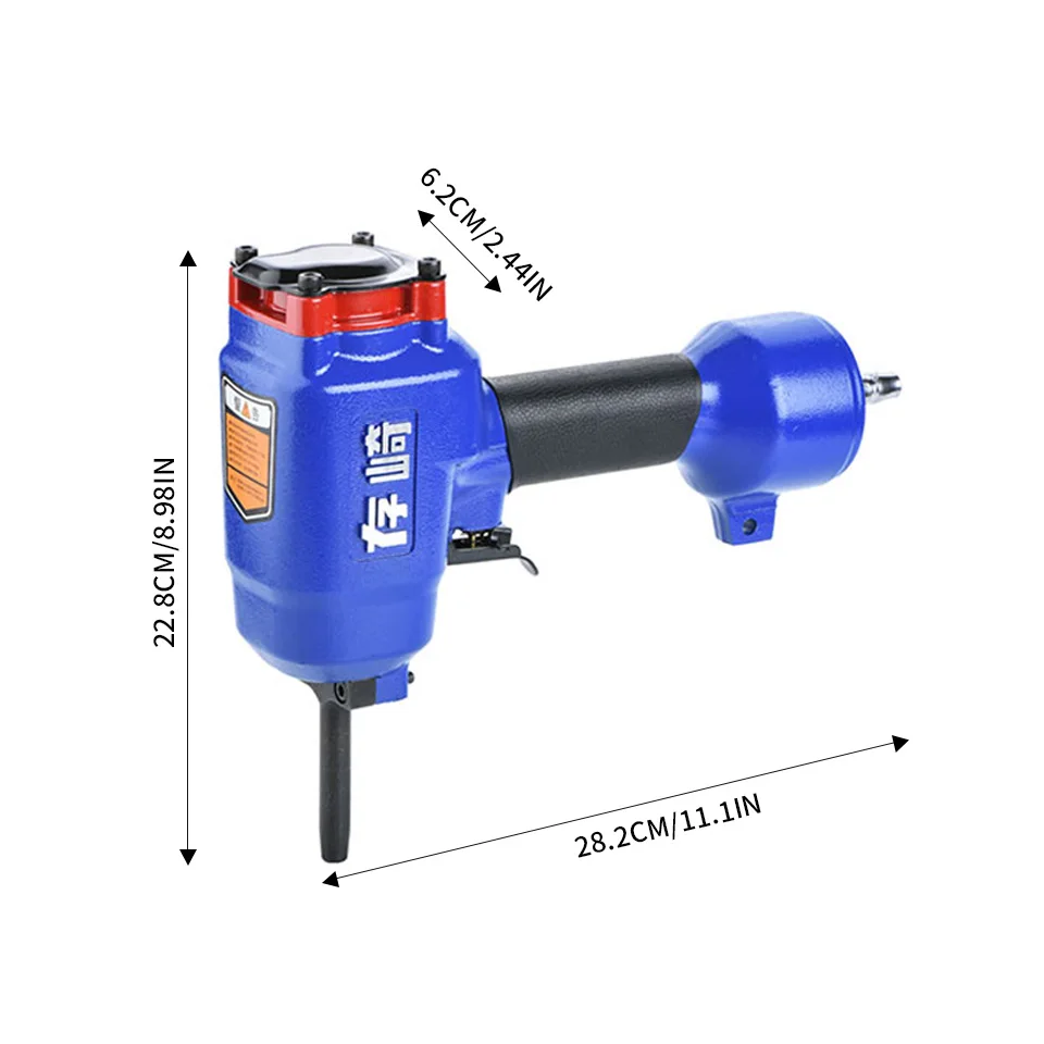 【Mid-Year Big Sale】Pneumatic Nail Remover Gun, Model Np50, Woodworking Nail Puller, Air Nail Gun Removal Tool, Industrial Grade Nail Remover Gun, with Trigger Safety Lock, Special for Renovation and Disassembly, Essential for Woodworking and Auto Repair
