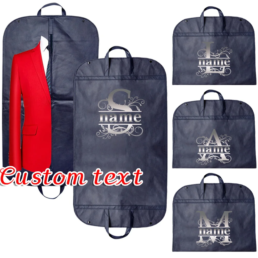 

Personalized Custom Zipper Clothing Dust Cover Enclosed Home Clothing Protective Cover Complete Bag Hanging Storage Bag