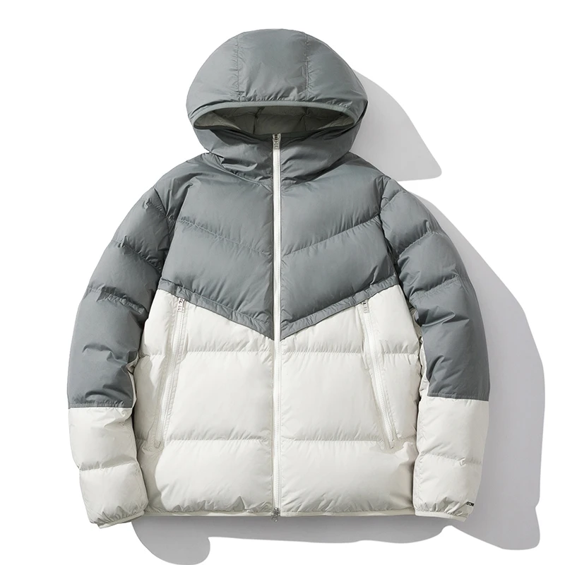 

Mens Winter Hooded Jacket Cotton Padded Parka Coat New Arrived Good Quality Male Outdoors Casual Winter Loose Overcoats