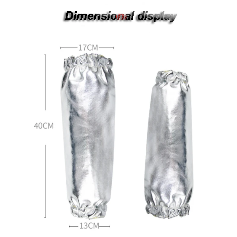 Aluminum foil protection 1000℃ Thermal radiation Sleeve guard Food processing Electric welding Heat resistant sleeve protector