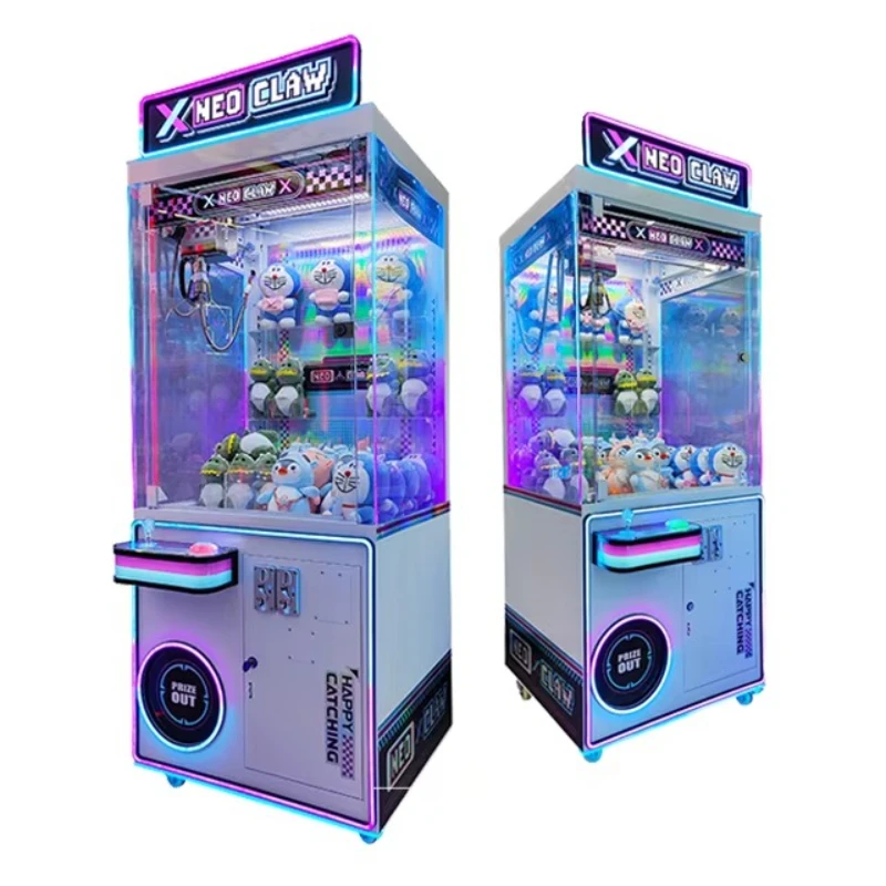

Crane Grab Machine Coin Game Toy Plush Vending Machine Arcade Metal Cabinet