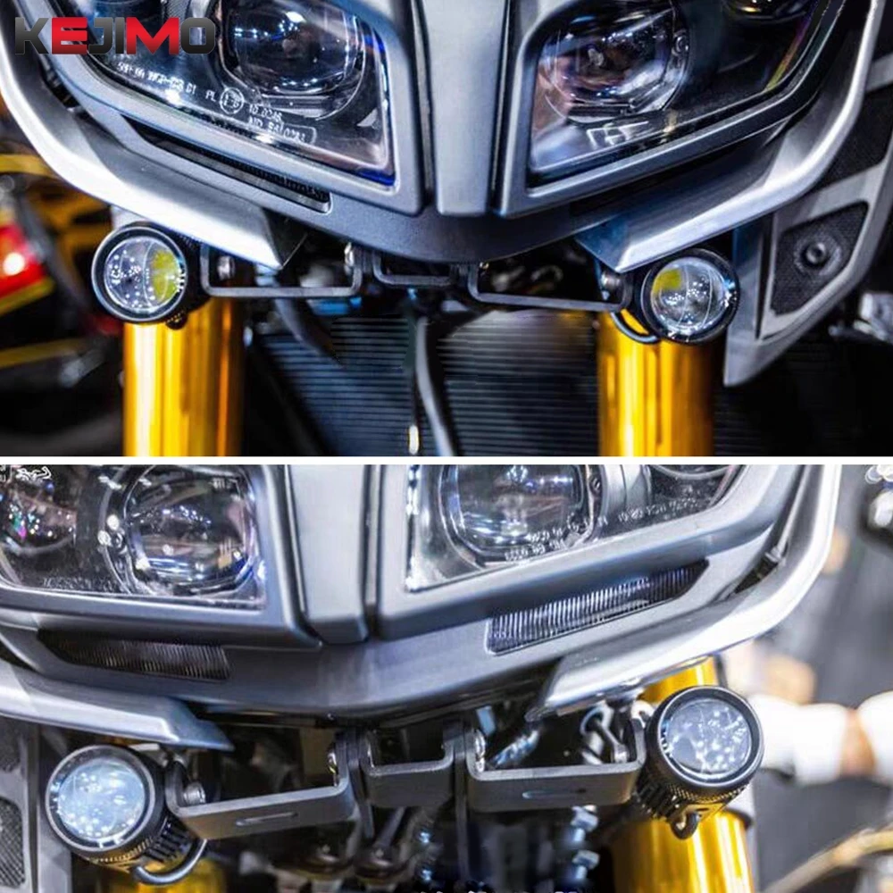 Fog Lamp Mounting Kit for Yamaha MT09 mt09 MT-09 MT 09 2015 2016 2017 2018 2019 2020 Motorcycle Parts LED AUXILIARY LIGHT Holder