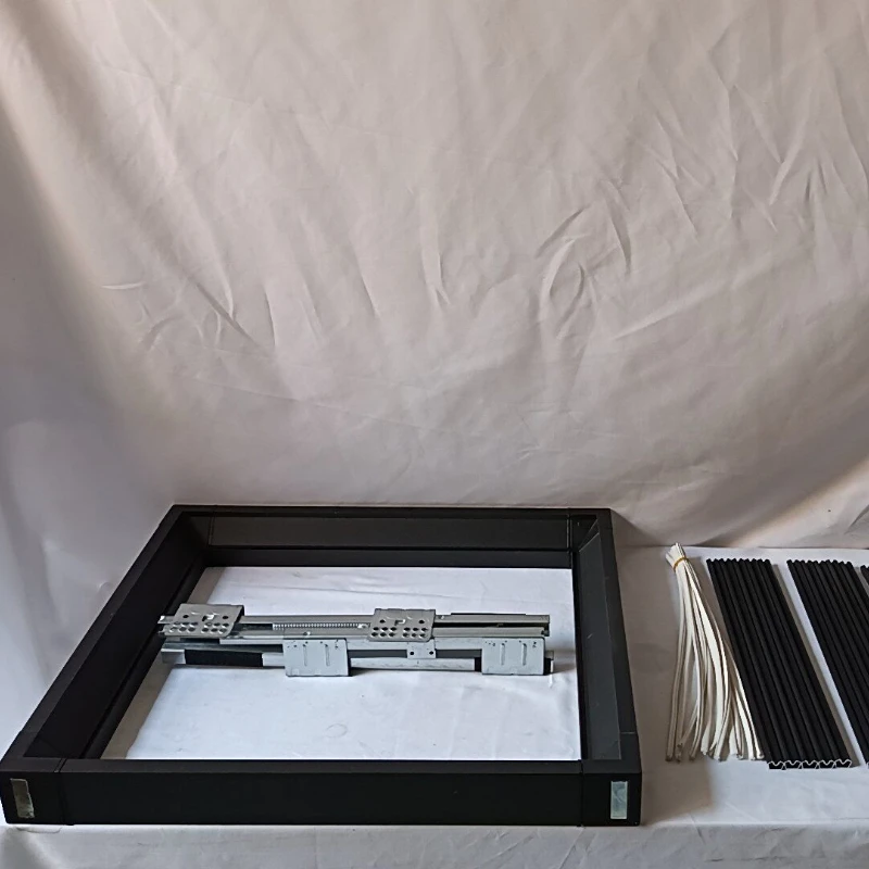 

Black Heavy Duty Slide Rack for Closet Organization Smooth Damping Drawer System Easy Installation Wardrobe Storage Solution