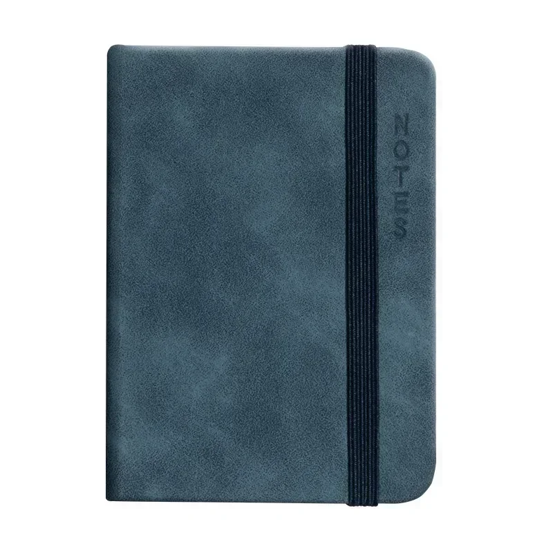 1PC Mini A7 Agenda Book PU Leather Notebook Pocket Notepad To Do List Diary Weekly Planner Office School Stationery