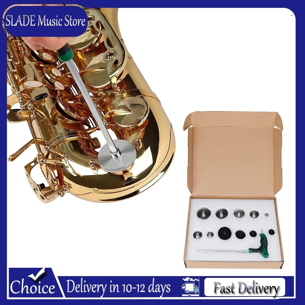 

Saxophone Tube Sound Hole Grinding Leveling Repair and Maintenance Tools Sax Grinder Woodwind Instrument Set Music Accessories
