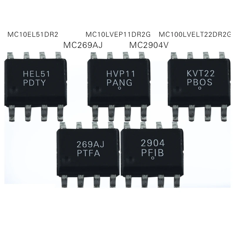 

1PCS MC10EL51DR2 MC10LVEP11DR2G MC100LVELT22DR2G MC2904V MC269AJ