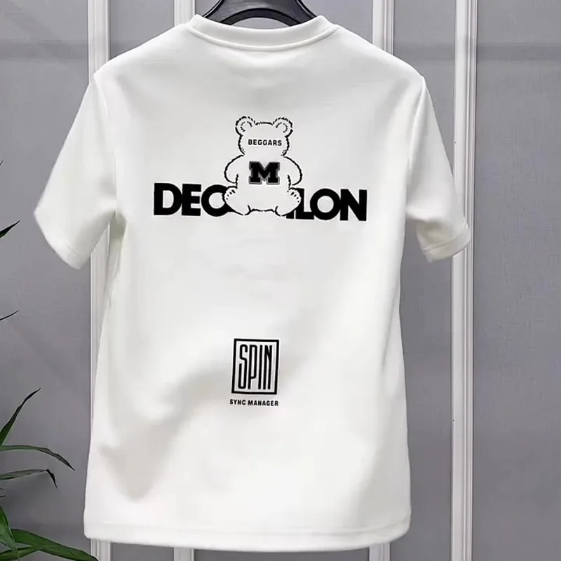 

2025 The Latest Luxury Brand Y2K Top T-shirt Pure Cotton Printing Large Size Top Short-sleeved Men's and Women's T-shirt Street