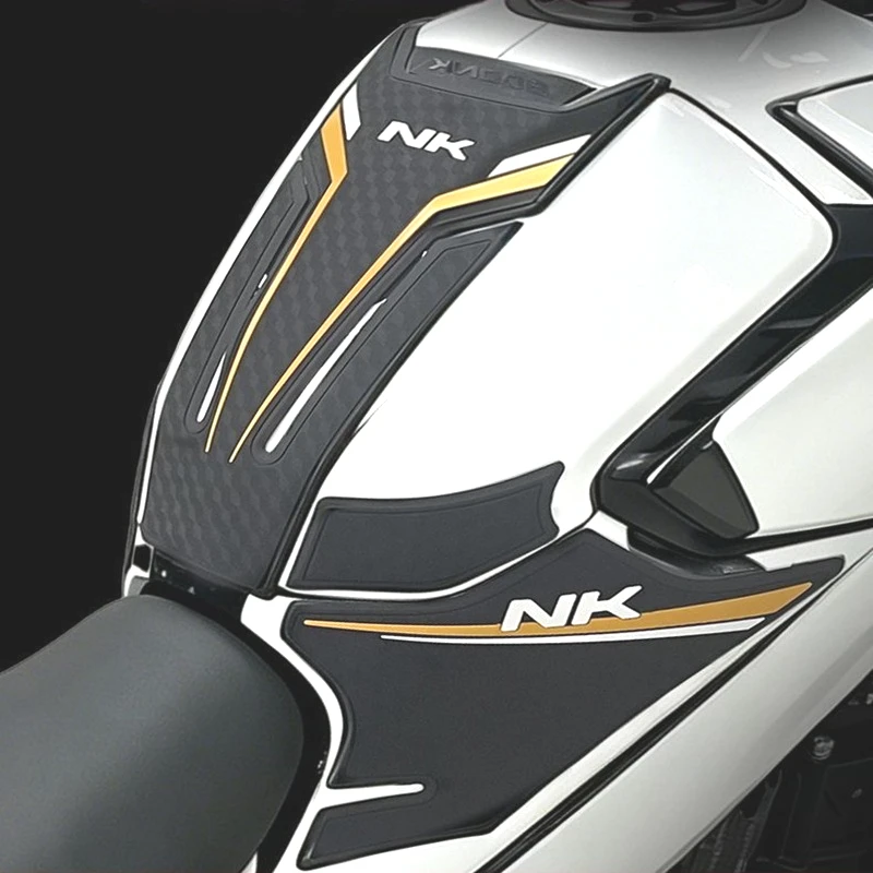 New Fit For 800NK 2023-2025 Protector Anti Slip Tank Pad Sticker Fishbone patch Gas Knee Grip Traction Side Pad 3M Decal