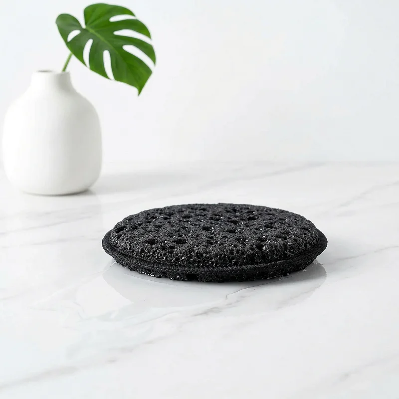 Lots of High Density Round Kitchen Dishwashing Sponge Soft Absorbent Rust Scouring Pad for Household Cleaning Pot Rubbing Clean