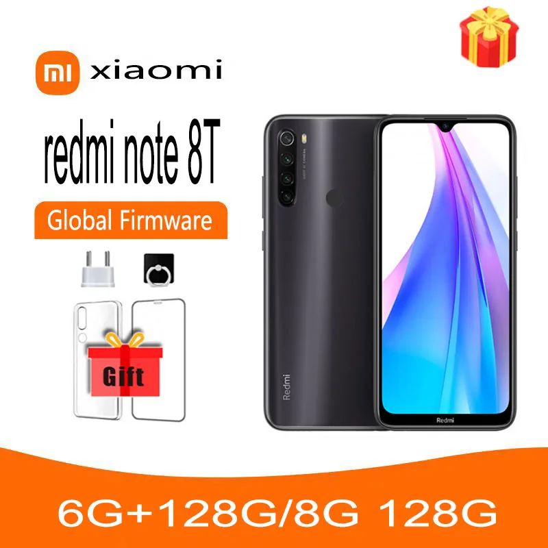 

Global firmware Xiaomi Redmi Note 8T 4G 6.3-inch Qualcomm Snapdragon 665 18W rear fingerprint smartphone