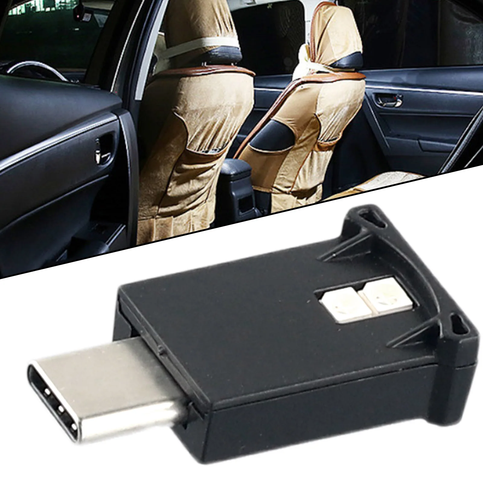 Car Interior Neon Atmosphere Ambient Light USB C LED Lamp Durable And Practical Soft Shade For Eye Protection Easy To Use