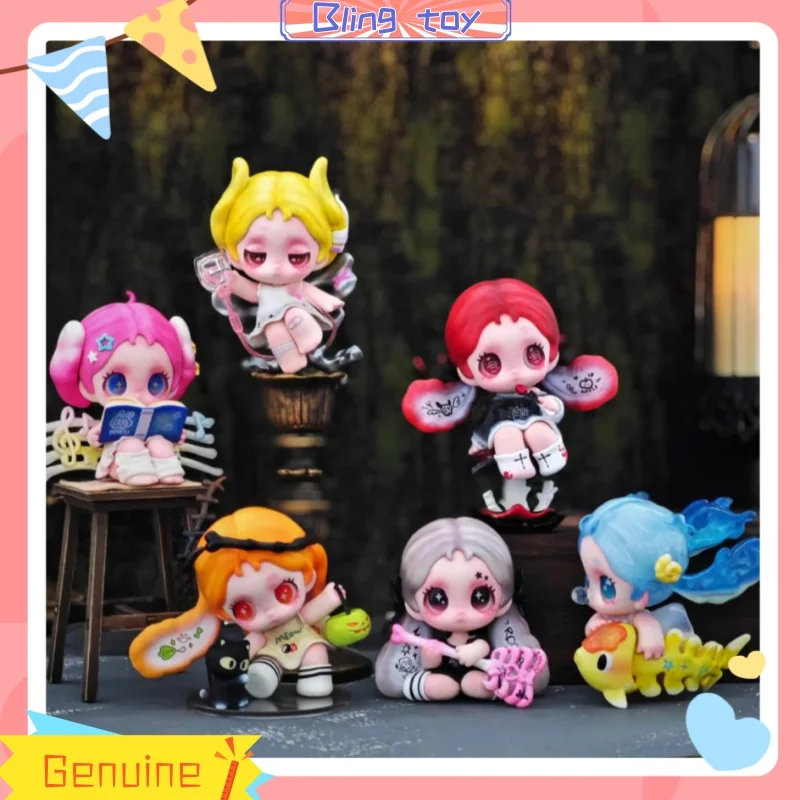 

New Genuine Ossia Perception World Series Blind Box Desktop Ornament Pvc Trendy Surrounding Toy Doll Handmade Cute Girl Gift