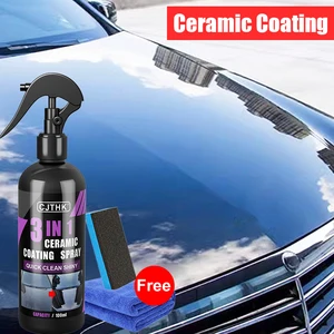 Carro Nano Coating Agent, cristal líquido, hidrofóbico, anti-arranhões, cera, polimento, cerâmica 10 principais vendas cera pra carro cristalizadora - №1