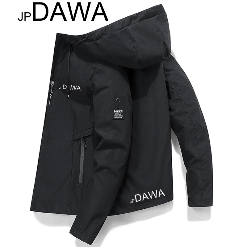 Jp Dawa fishing jacket, set jacket, spring and autumn outdoor mountaineering and hunting windproof waterproof sports jacket 2024