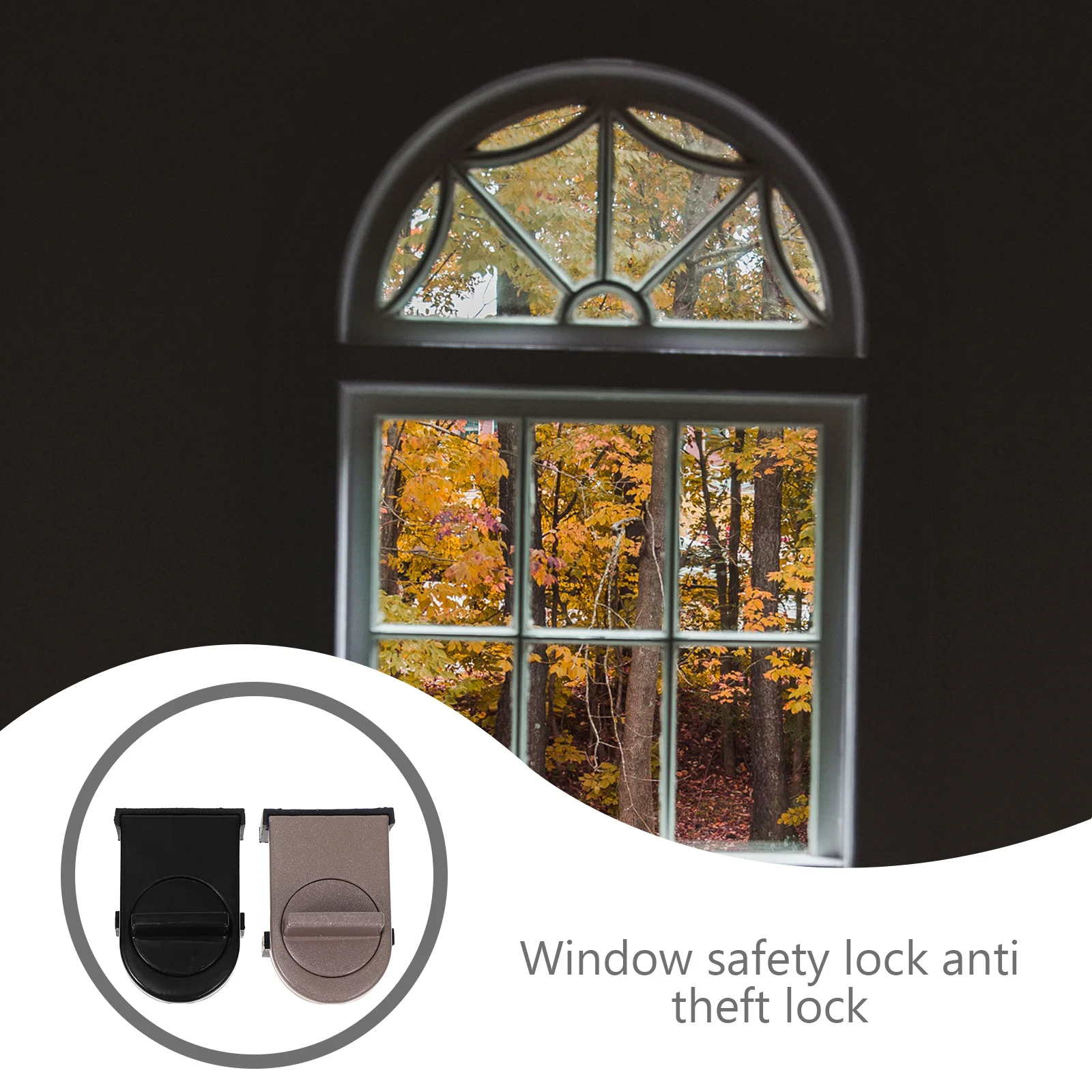 

3Pcs Sliding Window Safety Lock Aluminum Alloy Child Lock Window Limiter Stopper No Drilling Easy Install Durable