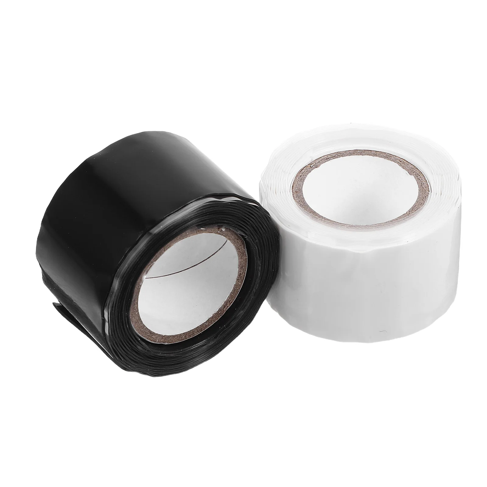 

2 Rolls 2.5Cm Wide Waterproof Repair Tape Self-Fusing Silicone Leakproof Pipe Sealing Strips Hose Plumbing Emergency Leak