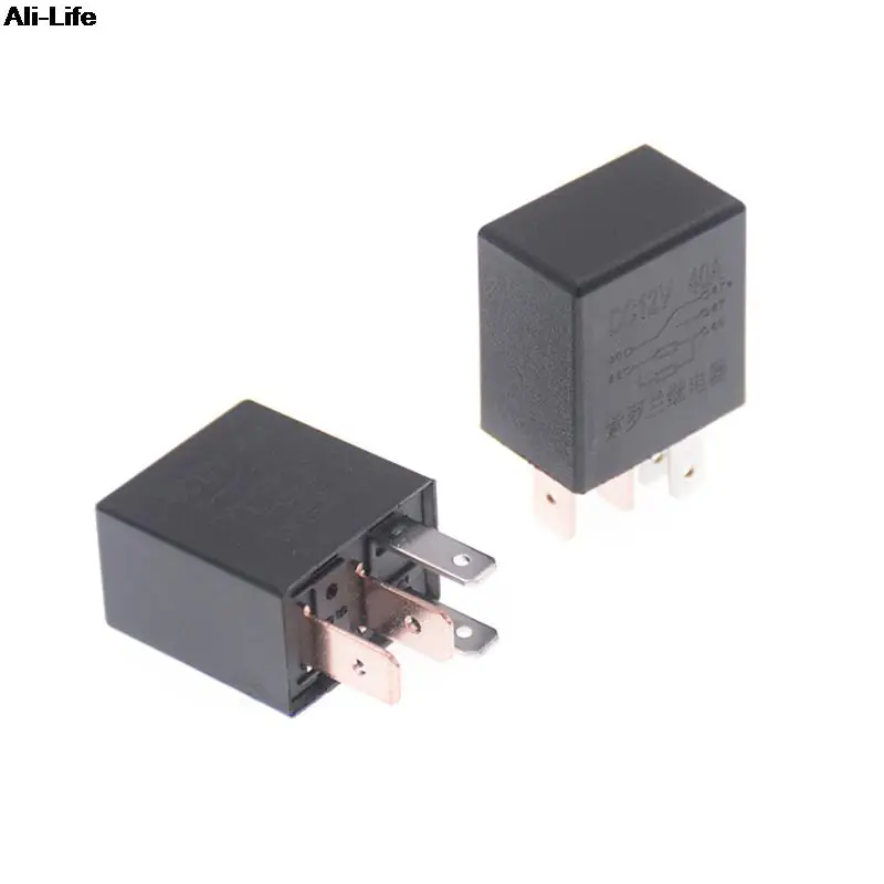 1pcs Car Relay DC 12V 40A Rated Current 1NO 1NC SPDT 4/5 Pins Car Automotive Alarm Relay 40 Amp Dropshipping