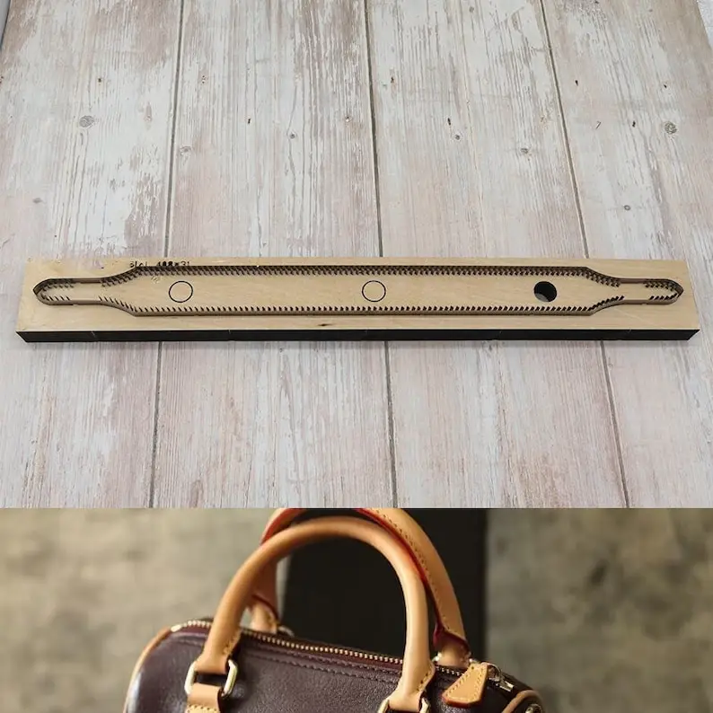 

Hleather cutter mold leather craft tools andbag portable accessories, handbag ear knife mold, leather sew