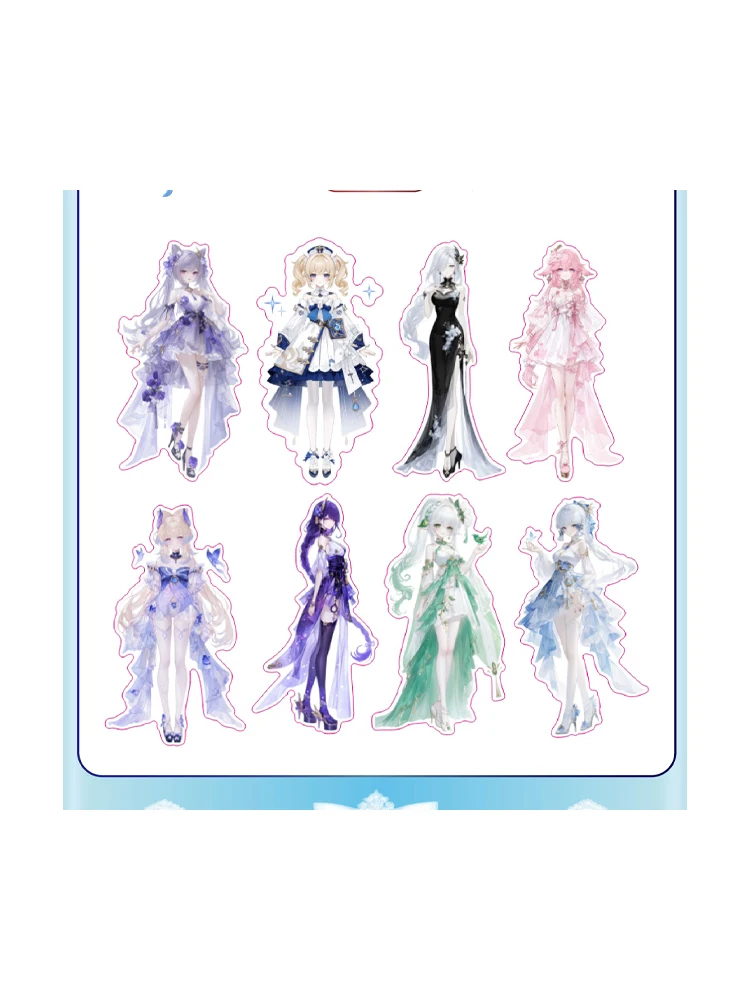 الجملة 2025 الثلج الميمون الحبيب الثقافية الاكريليك ورق ملون ACG CCG TCG الهوايات الهدايا #5