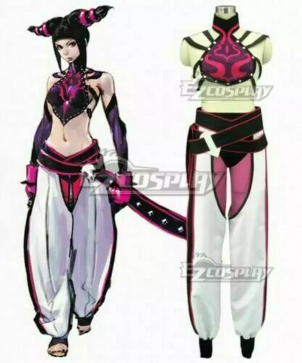 

new！Street Fighter Juri Han Cosplay Costume