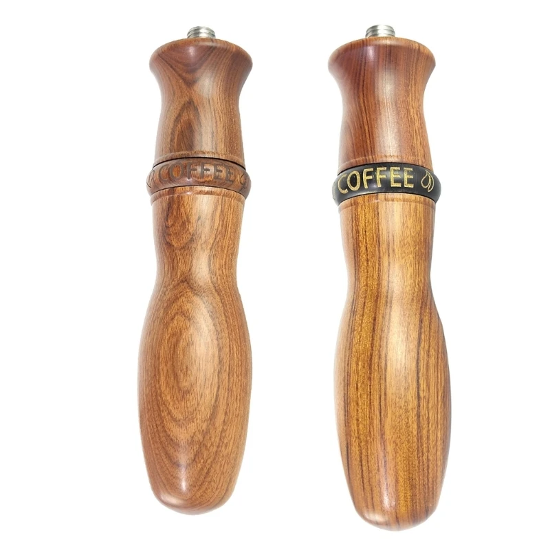 

N7MD Деревянная ручка фильтра для кофе Деревянный материал Инструменты для кофемашины Ручка для кофемашины