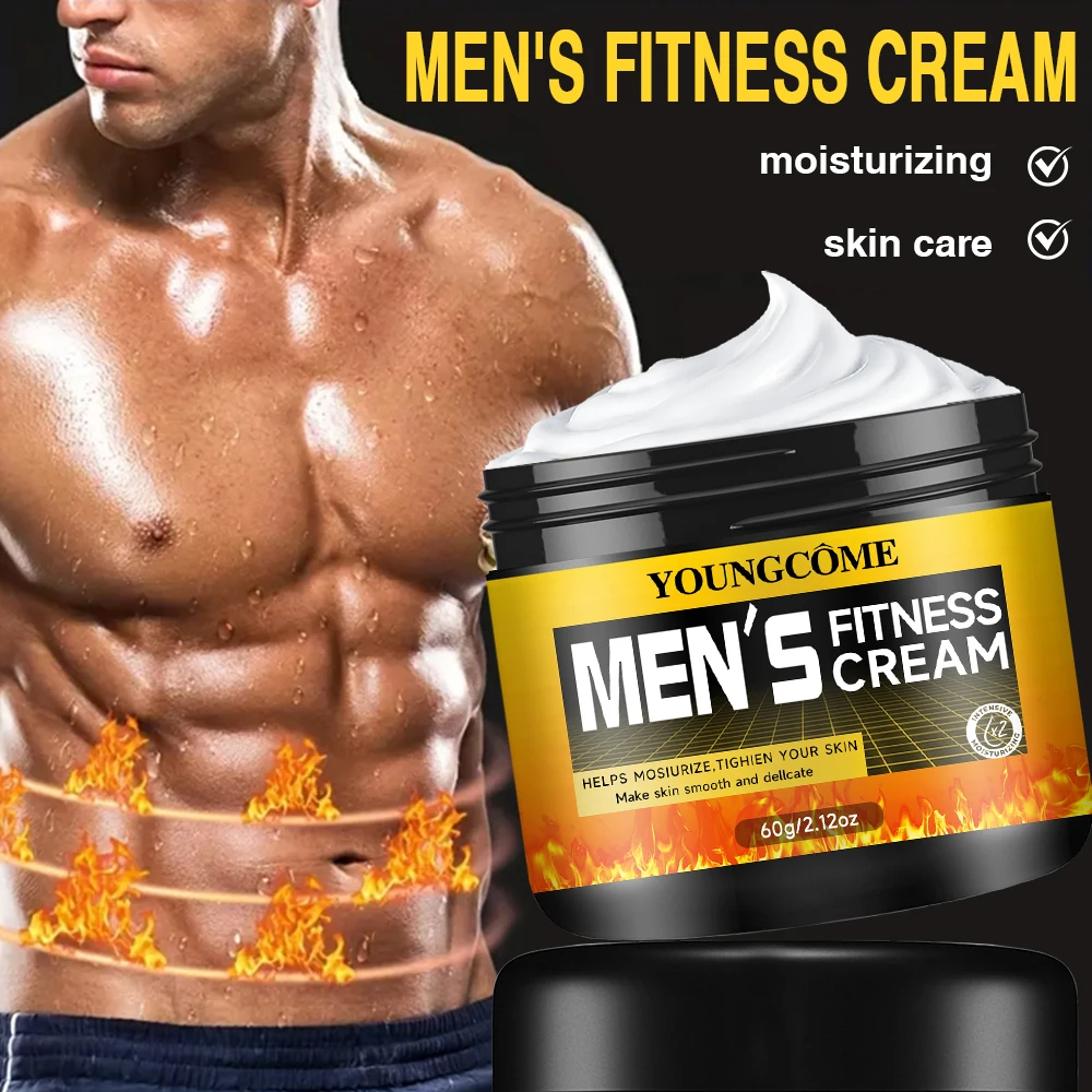 2025 Crema de fitness para hombres: recuperación muscular y alivio del dolor con arnica y mentol, absorción rápida, esencial para el gimnasio sin residuos grasosos
