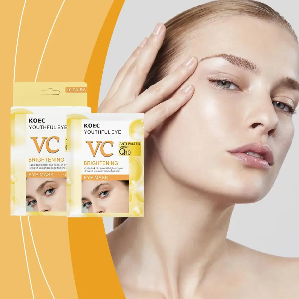 10 Paare Kollagen Augenklappen Augen taschen Entfernung Falten Augen Hautpflege dunkle Retinol Maske Schlaf pads Kreise vc Patches Gesicht o7t4