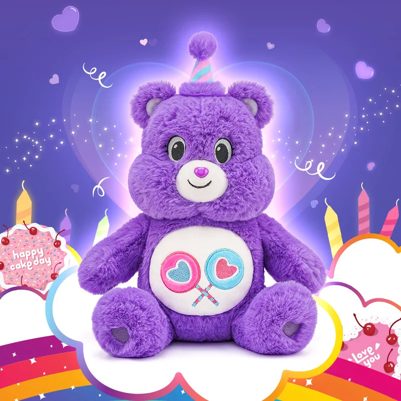 Disney Care Bears Love Bear Internet celebridad mismo estilo oso muñeca decoración de habitación adornos abrazo oso niña regalo de cumpleaños