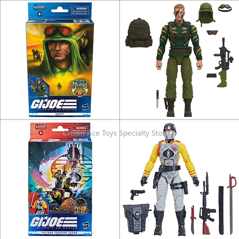 

Hasbro G.I. Joe Classified Target (US) Fan Channel Python Patrol Crimson Guard Tiger Force Dusty Boxed Trendy Toys Holiday Gifts