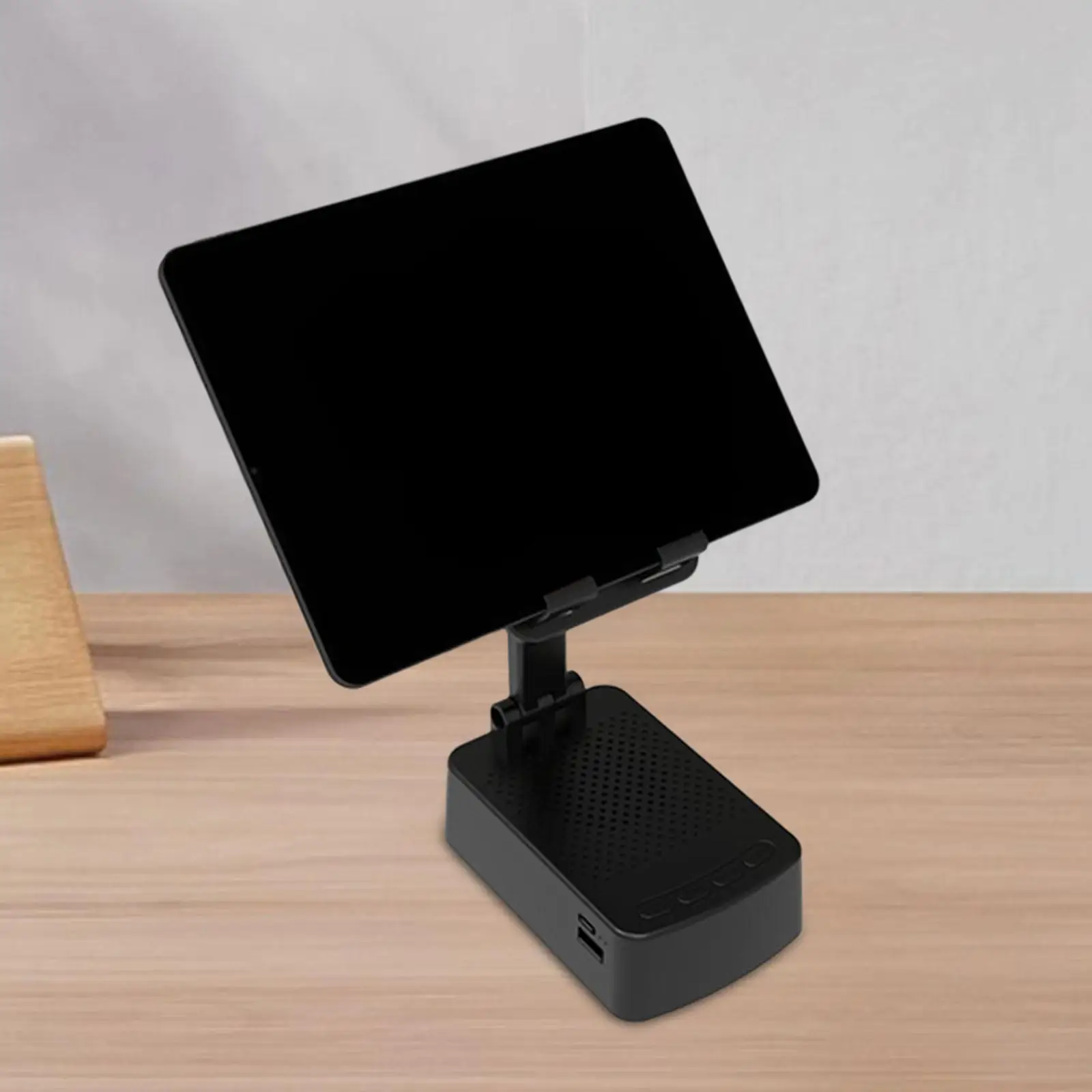 Wireless Speaker Portable Unique Cell Phone Stand for Study Home Office