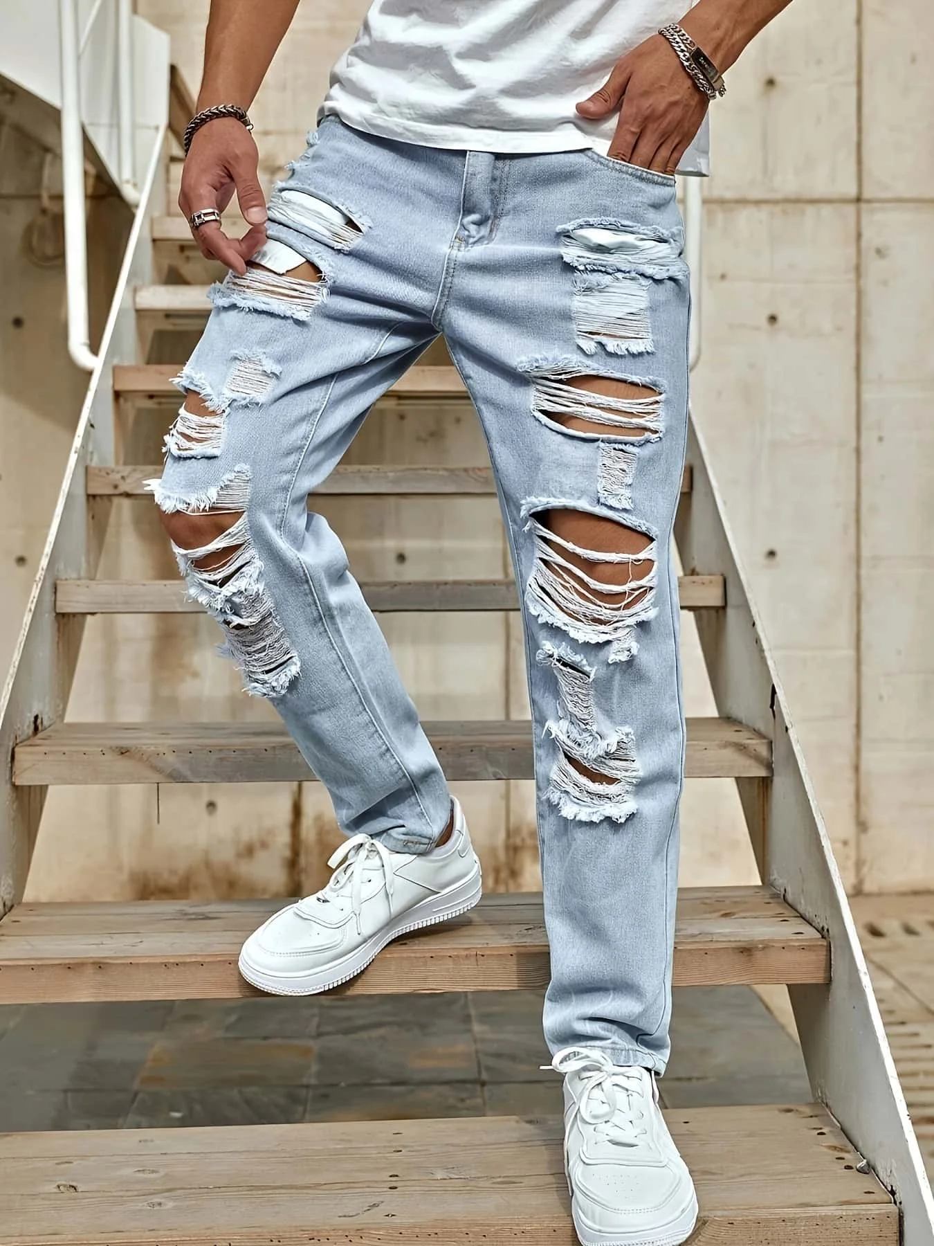Thumbnail 4 - #39 Best Mens Ripped Distressed Jeans to Buy In 2026