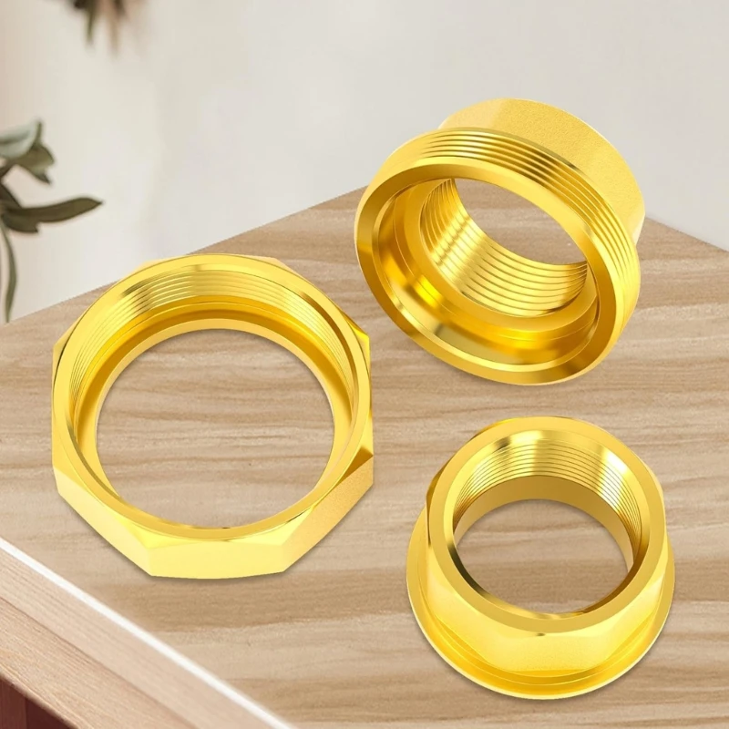 Conector mangueira latão, 2 peças, acessórios para mangueira jardim, roscas fêmeas duplas polegadas, conector