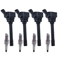 4pcs Ignition Coil Set For DFSK C71 C72 D71 D75 SFG20B Dongfeng Fengon Glory ix5 2021 220T S560 580 500 380 Parts F01R00A160