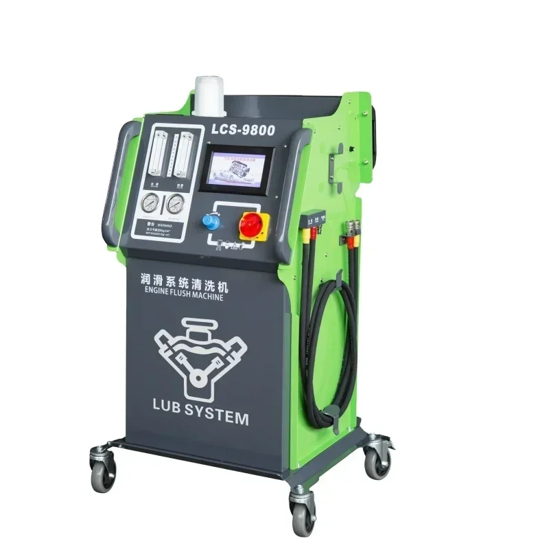 LCS-9800 Automatic Lubrication System Clean Machine  Radiator Flushing Machine  Engine Oil Change Flush Machine