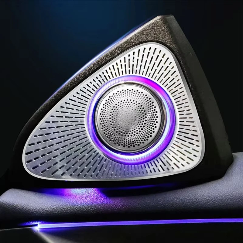 Car for  Model 3 Accessories 2 Rotating Tweeters Treble Speaker Tweeters with 128 Color Gamut Smart with Ambient Lig