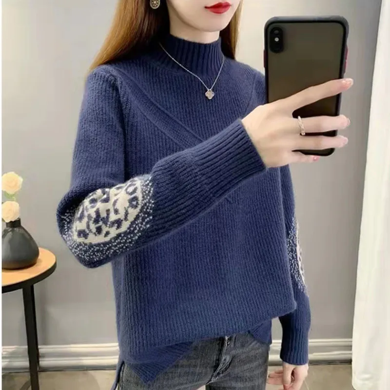 Fall Clothes Sweater For Woman Pullovers 2025 New Long Sleeve Basic Soft Tops Casual Knitwears Female Clothing Sweaters