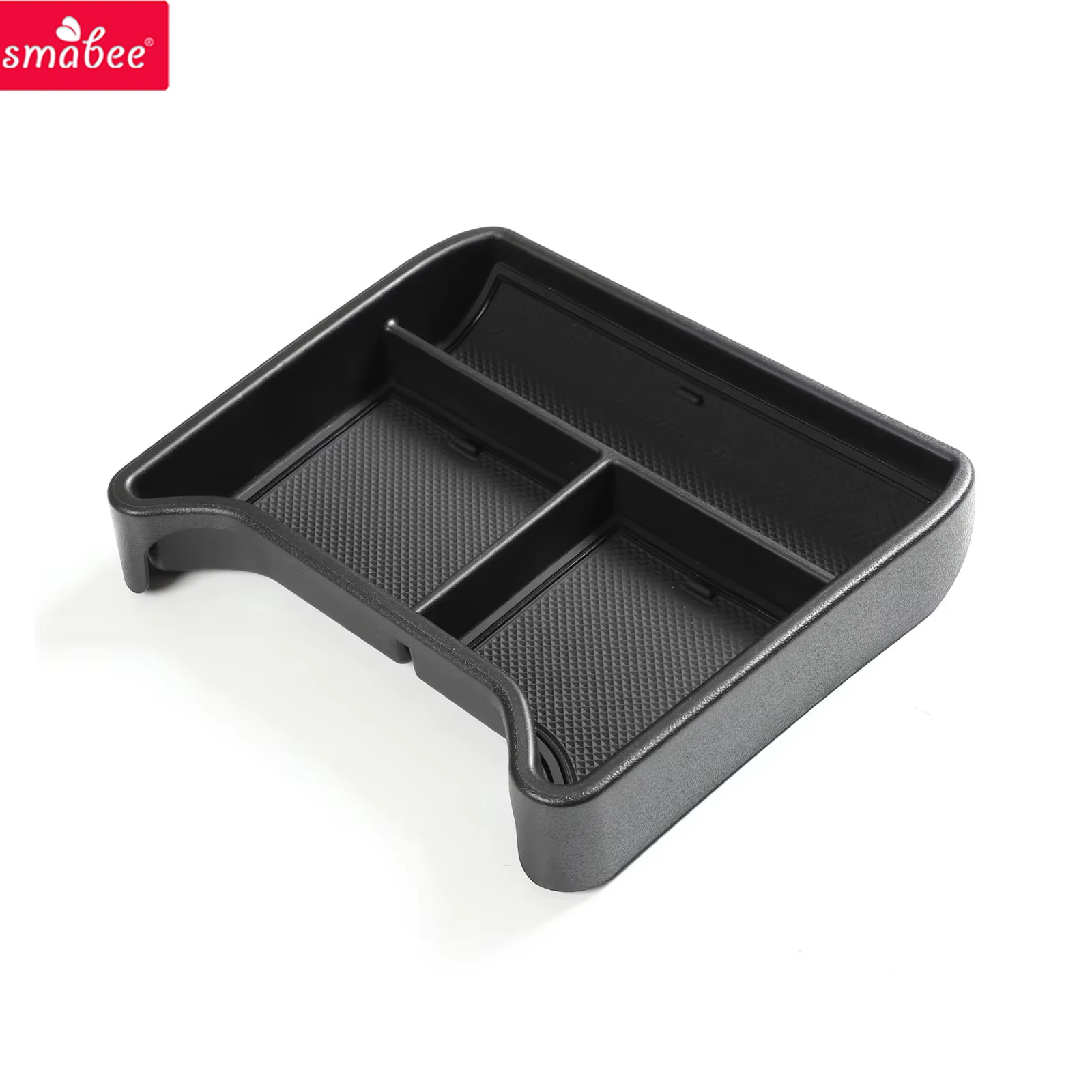 Smabee para VW Volkswagen ID.4 ID4 ID 4 Caixa de Armazenamento Inferior do Console Central Organizador de Bandeja Central Acessórios de Interior Automotivo Preto