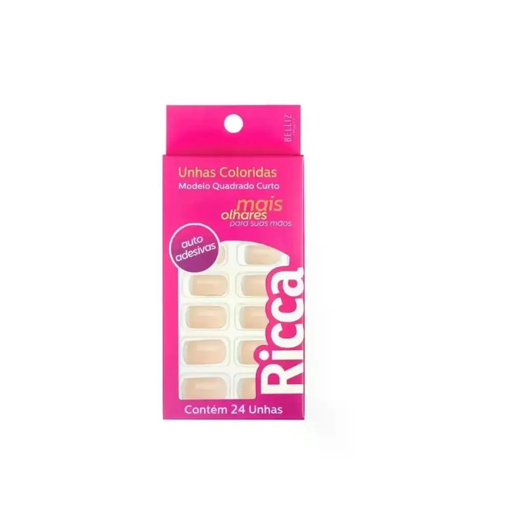 Francesinha Nude Self-Adhesive Nail 1855 Ricca