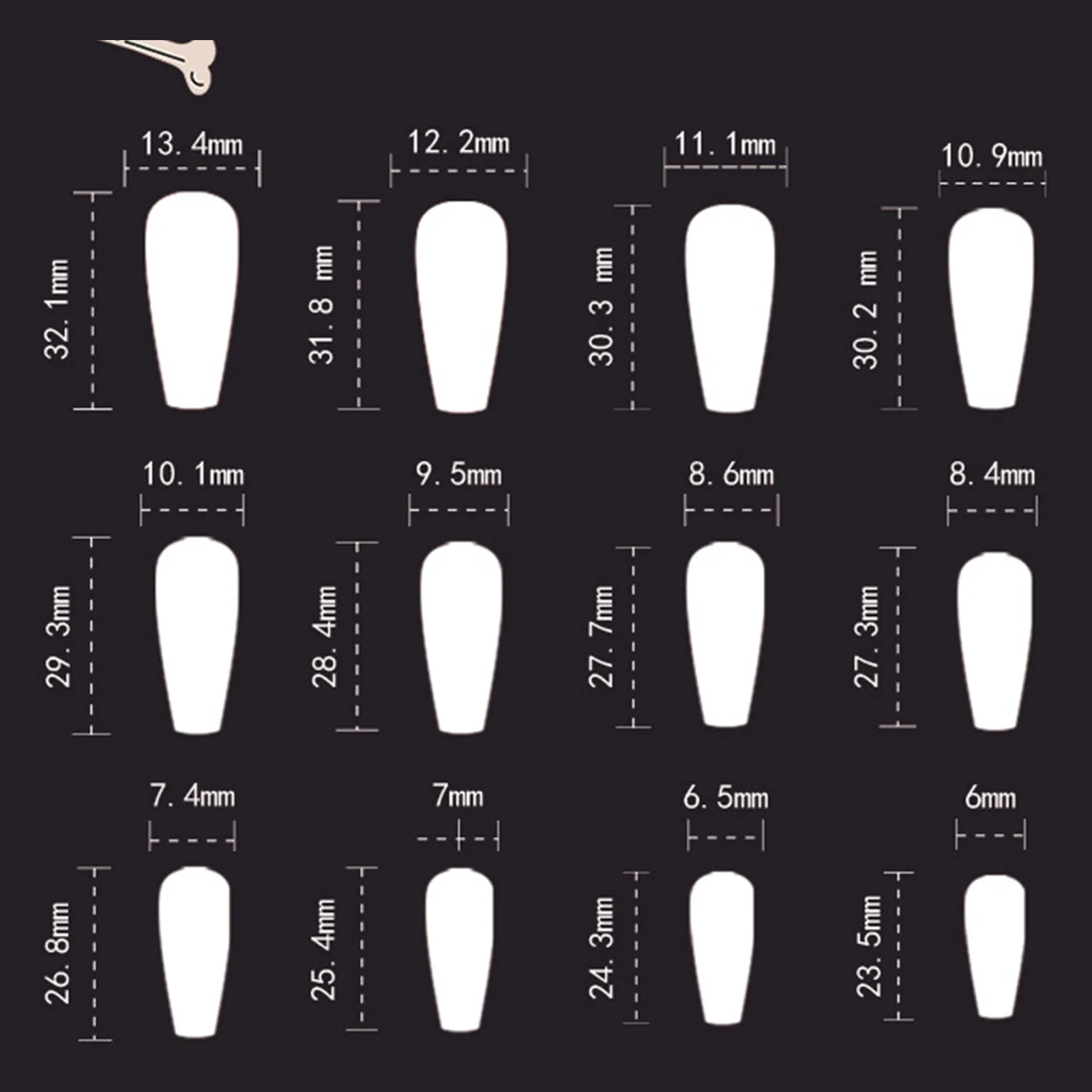Spinnennetz-Fledermaus-gedrucktes Zuckerguss, lange falsche Maniküre, süße, charmante, wiederverwendbare künstliche Nägel für heißes Mädchenkleid, passende mattierte Nagelkunst