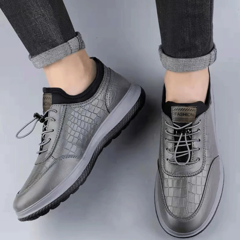 Zapatos informales sencillos Para hombre, zapatillas cómodas Para conducir, con cordones, Para exteriores, Otoño, 2023