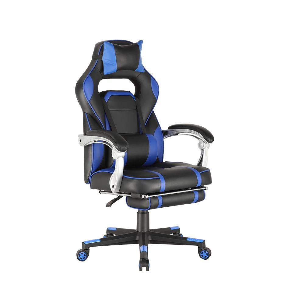 Top ergonomic blue gaming chair, high quality, hot sale at discounted price.
