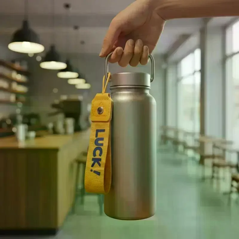 Handheld Insulated Coffee Cup Strap for 12oz 16oz 22oz Plastic Cup Lanyard for Festivals and Events