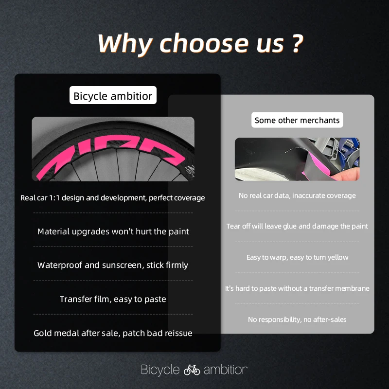 مناسبة لشارات عجلة دراجة الطريق ZIPP 454NSW الدقيقة وعجلة ألوان متعددة متاحة