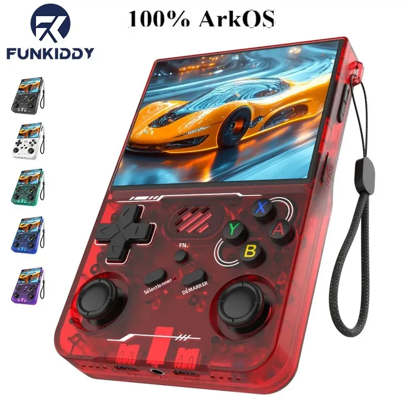 Console de jeu portable rétro 100% ArKOS R36XX, système Linux, écran IPS de 3,5 pouces, 64/128/256 Go, lecteur de jeux, nouvelle version mise à jour 2026